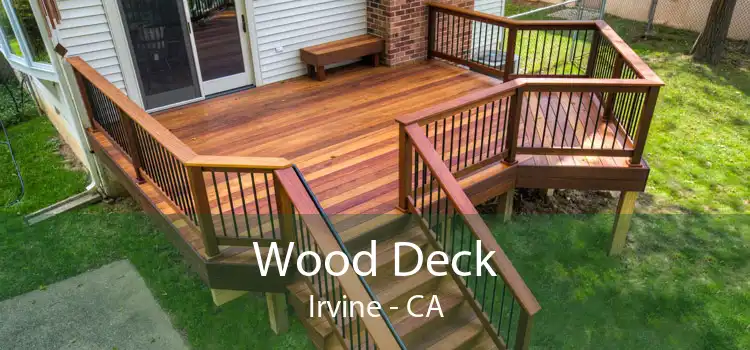 Wood Deck Irvine - CA