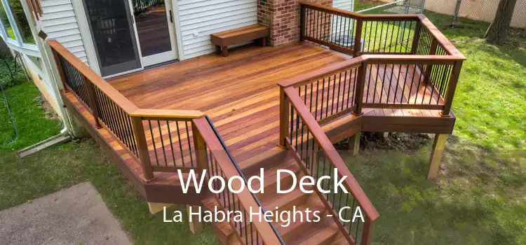 Wood Deck La Habra Heights - CA