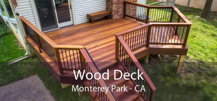 Wood Deck Monterey Park - CA