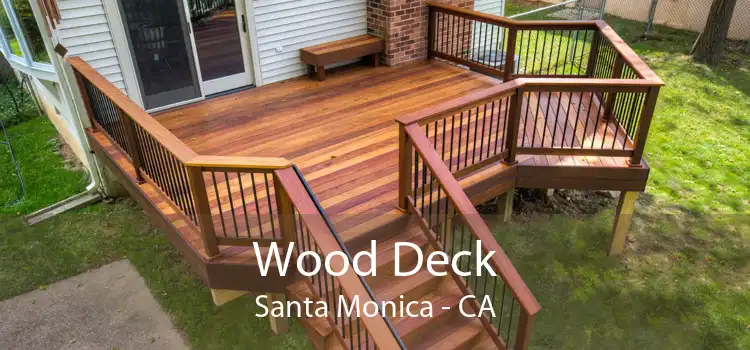 Wood Deck Santa Monica - CA