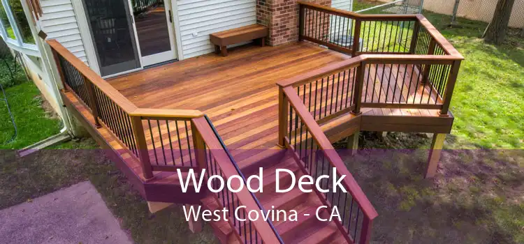 Wood Deck West Covina - CA