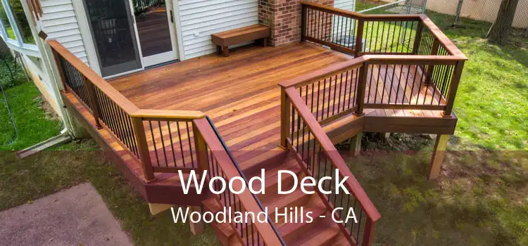 Wood Deck Woodland Hills - CA